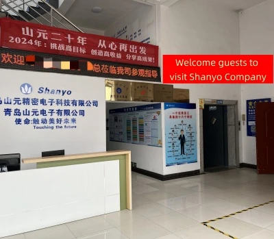 Custaiméirí Nua ar Cuairt Qingdao Shanyo Beachtas Teicneolaíocht Leictreonach...
